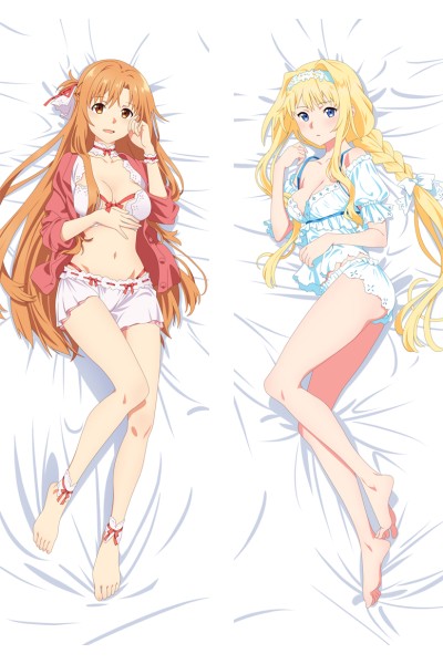 Sword Art Online Yuuki Asuna Anime Dakimakura Pillow Cover