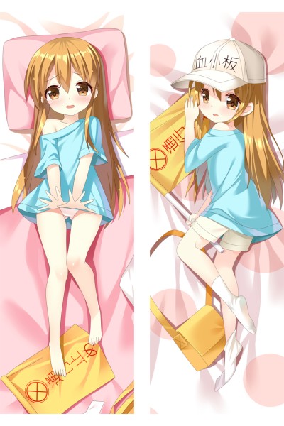 Cells at Work! Platelet Anime Dakimakura Pillow Cover H3855-A