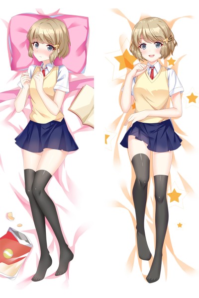 Rascal Does Not Dream of Bunny Girl Senpai Koga Tomoe Anime Dakimakura Pillow Cover H3894-A