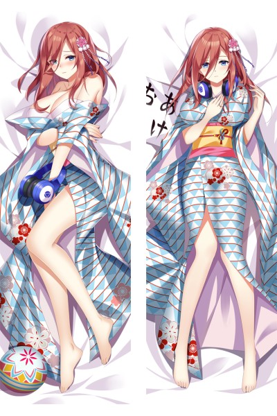 The Quintessential Quintuplets Nakano Miku Anime Dakimakura Pillow Cover H3934-A