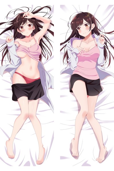 Kanojo, Okarishimasu Ichinose Chizuru & Mizuhara Chizuru Anime Dakimakura Body Pillow Cover