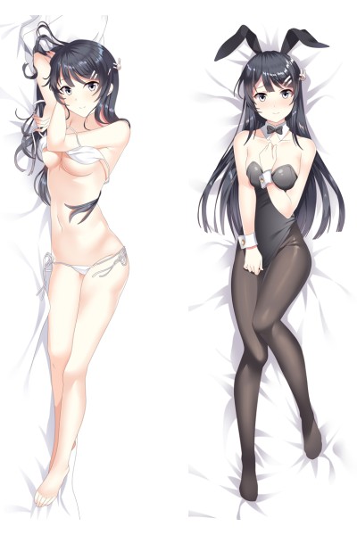 Rascal Does Not Dream of Bunny Girl Senpai Anime Dakimakura Body Pillow Cover
