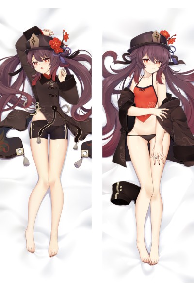 Genshin Impact Hu Tao Anime Dakimakura Body Pillow Cover