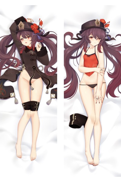 Genshin Impact Hu Tao Anime Dakimakura Body Pillow Cover