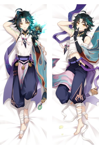 Genshin Impact Xiao Anime Dakimakura Body Pillow Cover