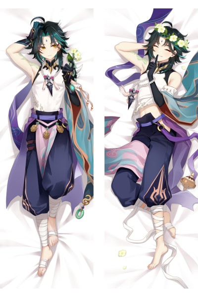 Genshin Impact Xiao Anime Dakimakura Body Pillow Cover