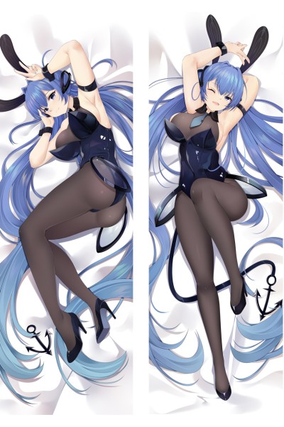 Azur Lane USS NEW JERSEY Big J Black Dragon Anime Dakimakura Body Pillow Cover