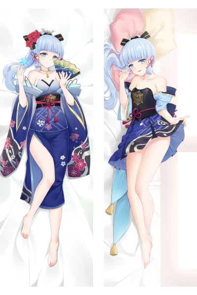 Genshin Impact Kamisato Ayaka Anime Dakimakura Body Pillow Cover