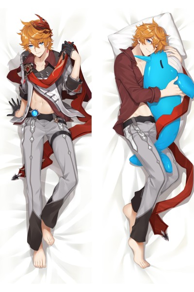 Genshin Impact Tartaglia Anime Dakimakura Body Pillow Cover