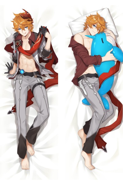 Genshin Impact Tartaglia Anime Dakimakura Body Pillow Cover