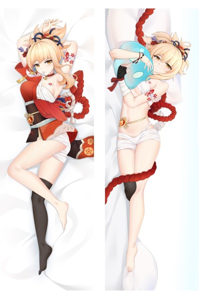 Genshin Impact YOIMIYA Anime Dakimakura Body Pillow Cover