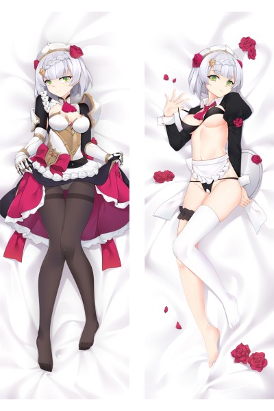Genshin Impact Noelle Anime Dakimakura Body Pillow Cover