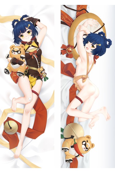 Genshin Impact Xiang Ling Anime Dakimakura Body Pillow Cover