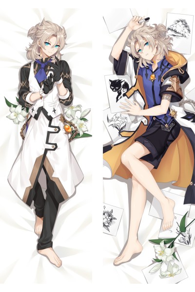 Genshin Impact ALBEDO Anime Dakimakura Body Pillow Cover