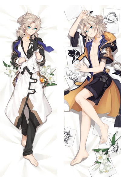 Genshin Impact ALBEDO Anime Dakimakura Body Pillow Cover