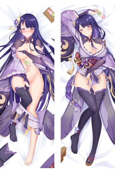 Genshin Impact Raiden Shogun Baal Anime Dakimakura Body Pillow Cover