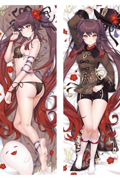 Genshin Impact Hutao Anime Dakimakura Body Pillow Cover