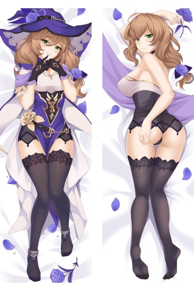 Genshin Impact Lisa Anime Dakimakura Body Pillow Cover