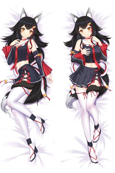 Virtual Youtuber Ookami Mio Anime Dakimakura Body Pillow Cover