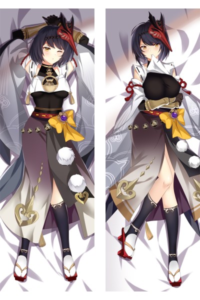Genshin Impact Sara Anime Dakimakura Body Pillow Cover H4165-A