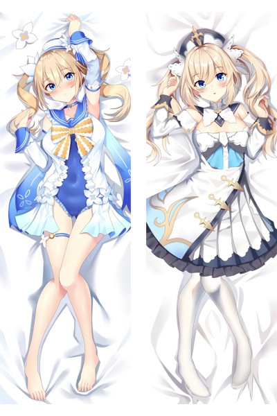 Genshin Impact Barbara Anime Dakimakura Body Pillow Cover