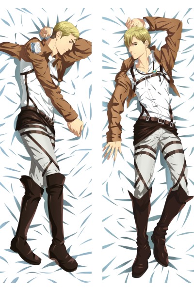 Attack on Titan Erwin Smith Anime Dakimakura Body Pillow Cover