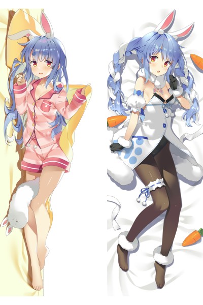 Virtual Youtuber Usada Pekora Anime Dakimakura Body Pillow Cover