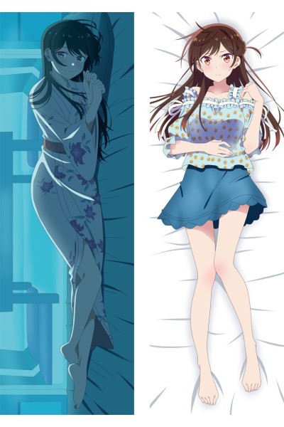 Kanojo, Okarishimasu Ichinose Chizuru Anime Dakimakura Body Pillow Cover