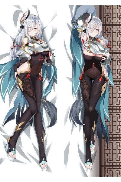 Genshin Impact Shenhe Anime Dakimakura Body Pillow Cover