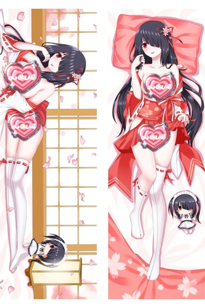 Date A Live Tokisaki Kurumi Anime Dakimakura Body Pillow Cover