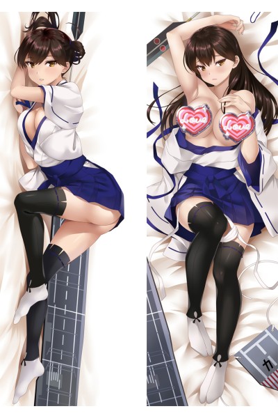 Kantai Collection Isokaze Anime Dakimakura Body Pillow Cover