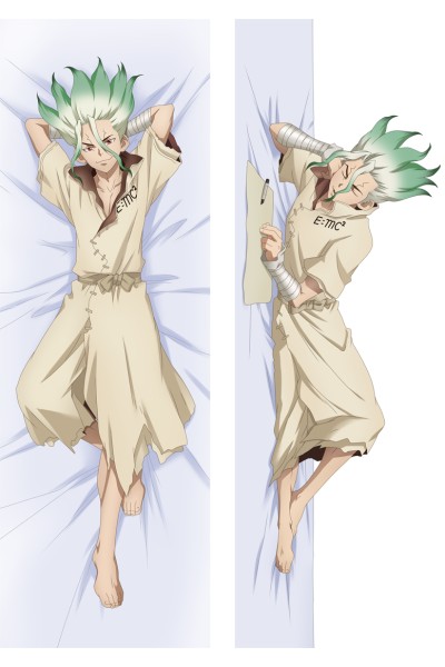 Dr. Stone Ishigami Senkuu Anime Dakimakura Body Pillow Cover