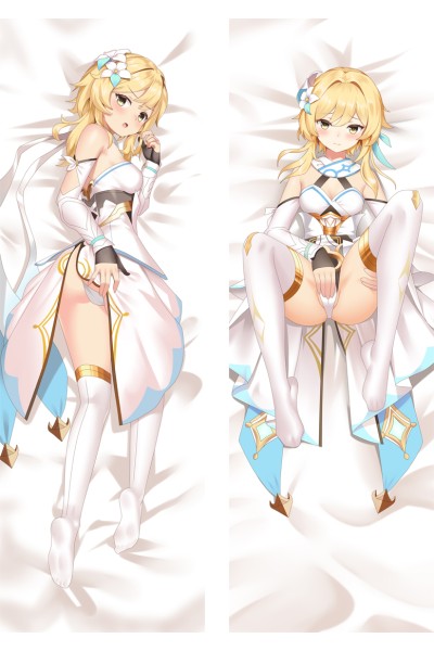 Genshin Impact Lumine Anime Dakimakura Body Pillow Cover
