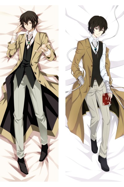 Bungo Stray Dogs Osamu Dazai Anime Dakimakura Body Pillow Cover