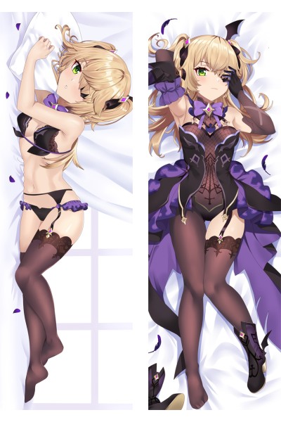 Genshin Impact Fischl Anime Dakimakura Body Pillow Cover