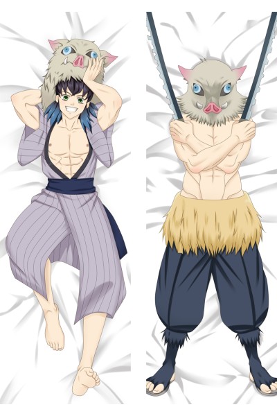 Demon Slayer: Kimetsu no Yaiba Hashibira Inosuke Anime Dakimakura Body Pillow Cover