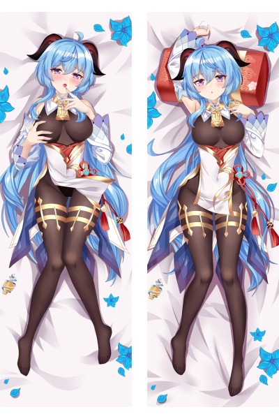 Genshin Impact Ganyu Anime Dakimakura Body Pillow Cover