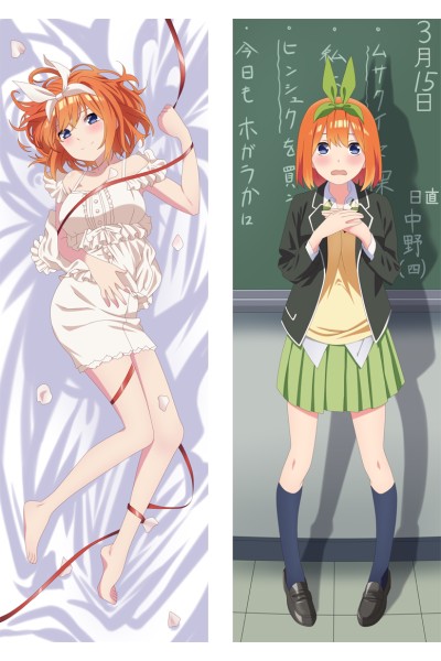 The Quintessential Quintuplets Yotsuba Nakano Anime Dakimakura Body Pillow Cover