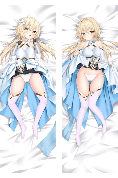 Genshin Impact Lumine Anime Dakimakura Body Pillow Cover