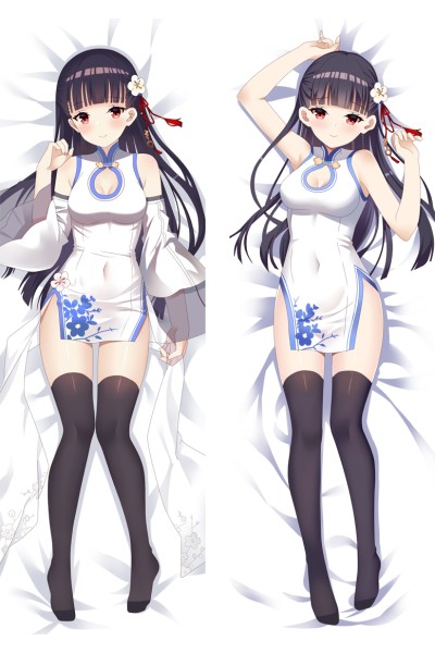 Warship Girls Yat Sen Anime Dakimakura Body Pillow Cover