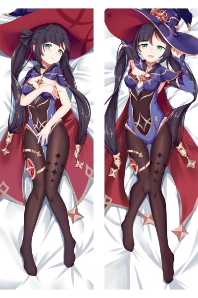Genshin Impact Mona Anime Dakimakura Body Pillow Cover