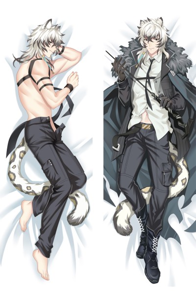 Arknights SilverAsh Anime Dakimakura Body Pillow Cover
