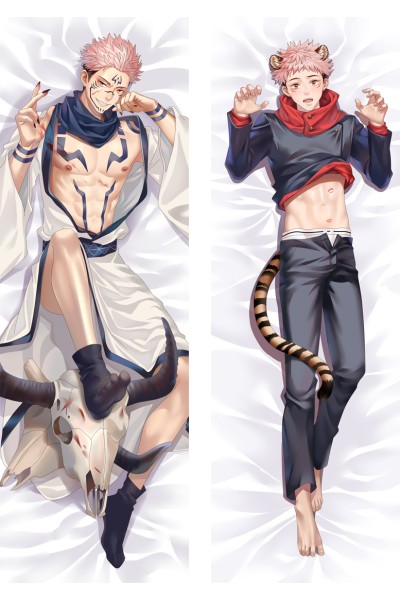 Jujutsu Kaisen Itadori Yuji Anime Dakimakura Body Pillow Cover