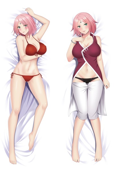 Naruto Sakura Haruno Anime Dakimakura Body Pillow Cover
