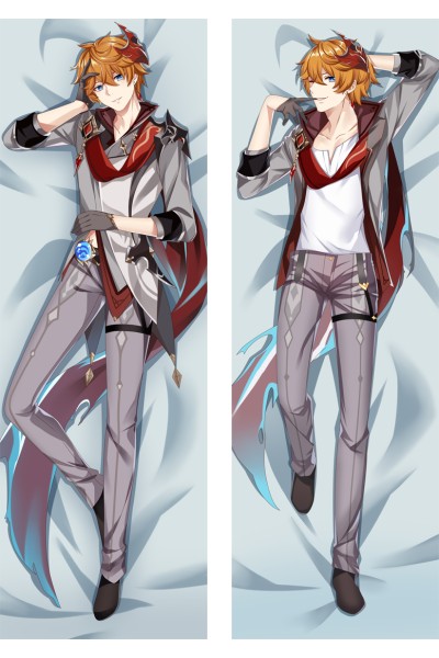 Genshin Impact Tartaglia Anime Dakimakura Body Pillow Cover