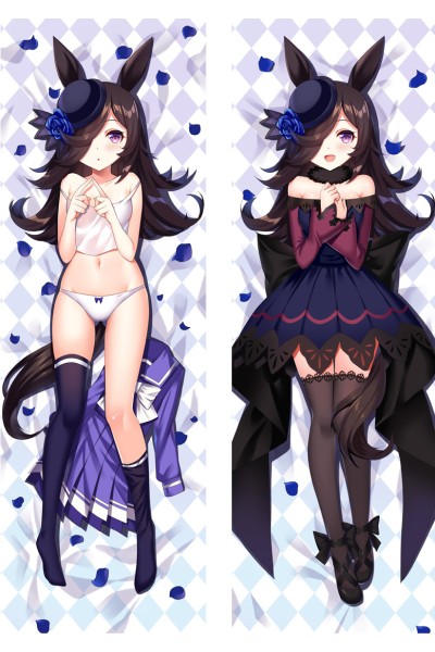Uma Musume Pretty Derby Rice Shower Anime Dakimakura Body Pillow Cover