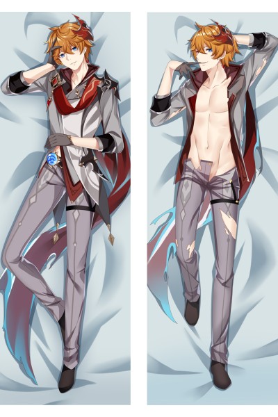 Genshin Impact Tartaglia Anime Dakimakura Body Pillow Cover