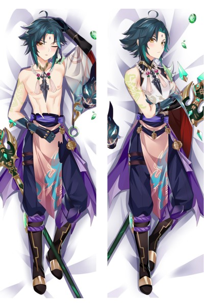 Genshin Impact Xiao Anime Dakimakura Body Pillow Cover