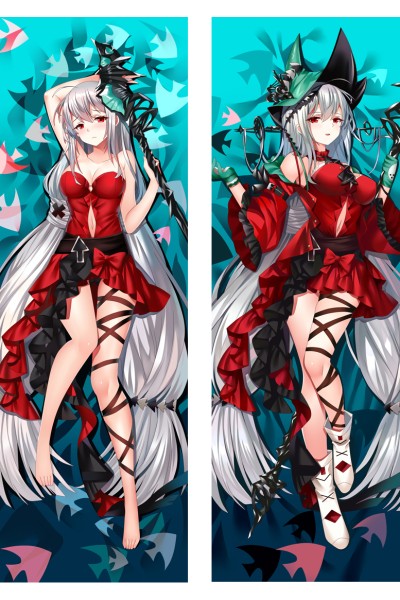 Arknights Skadi The Corrupting Heart Anime Dakimakura Body Pillow Cover
