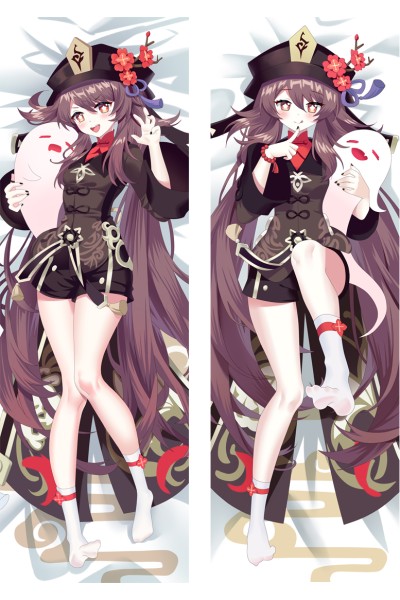 Genshin Impact Hutao Anime Dakimakura Body Pillow Cover